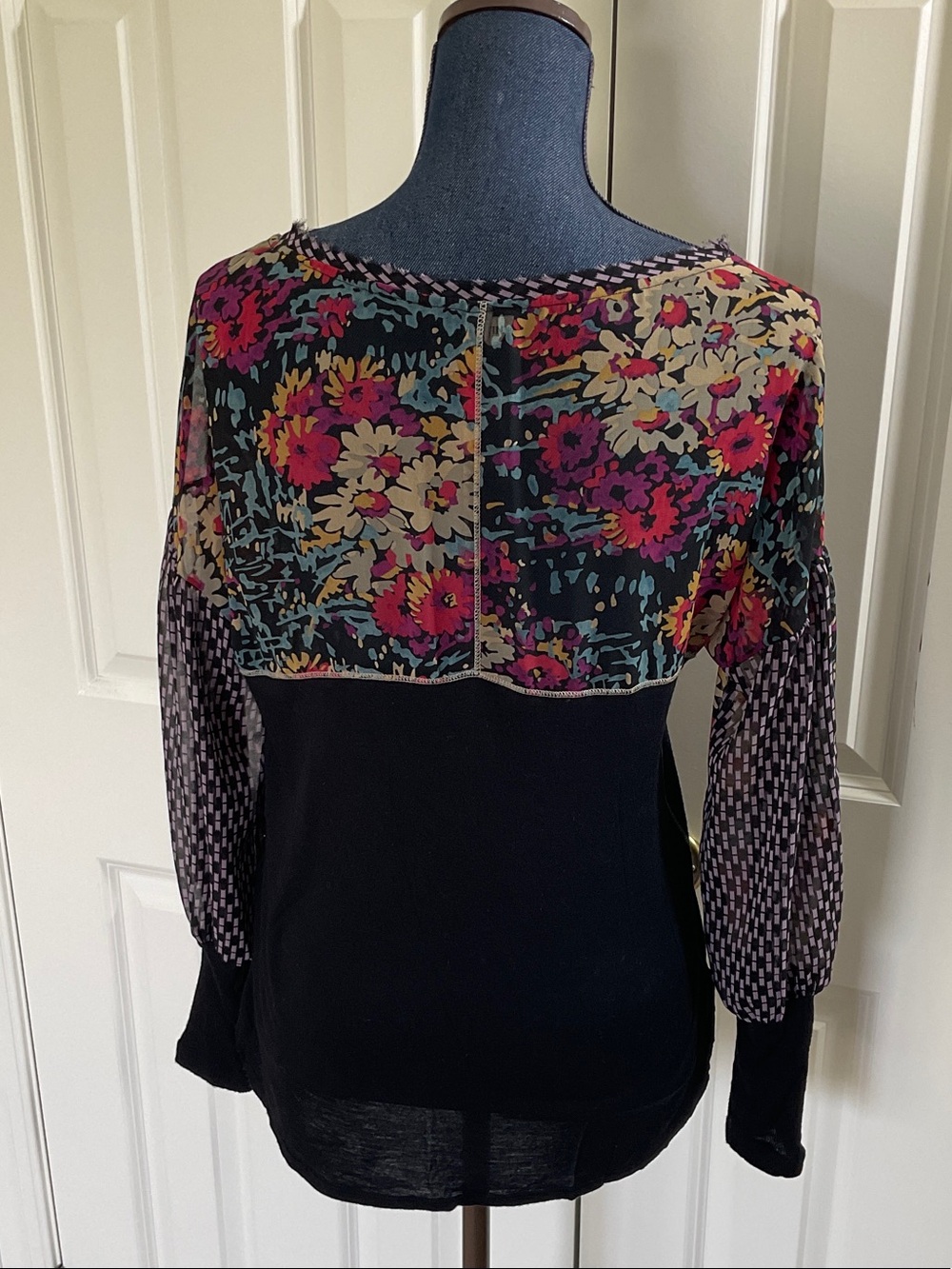Anthropologie Tiny Floral Top